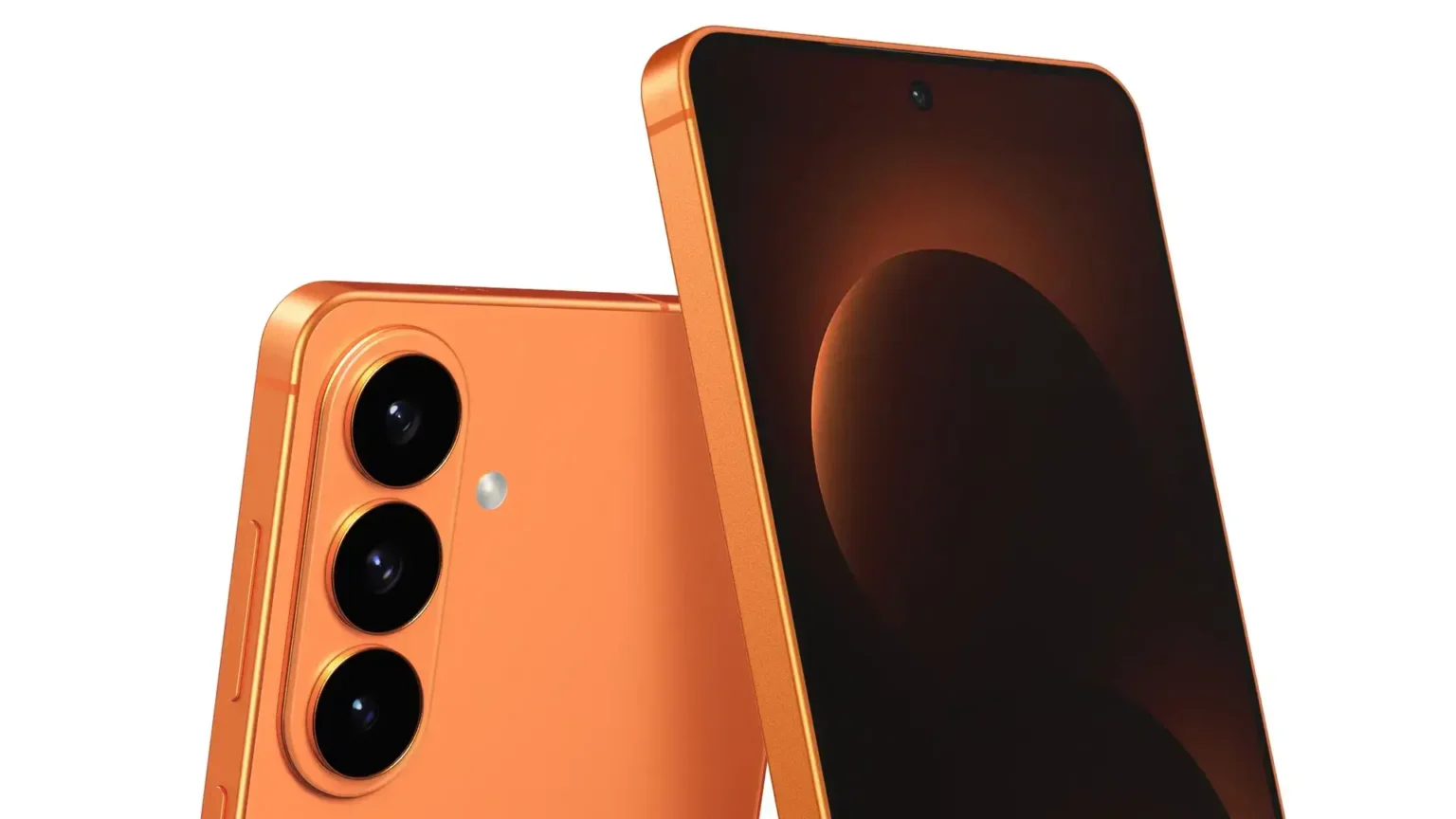 Samsung Galaxy S26 Plus vs Galaxy S24 Plus im direkten Vergleich – beide Smartphones nebeneinander mit Fokus auf Design, Display und Kamera-Modul, modernes Lichtsetup, zeigt Unterschiede in Größe, Rahmen und Rückseite, ideal für Vergleichstest 2025.