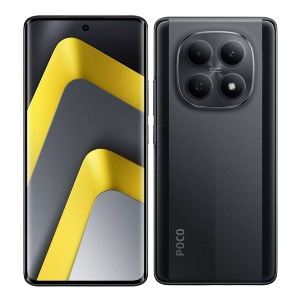 Poco M8 Pro mit 1,5K Quad‑Curved Display, Frontansicht mit gebogenen Rändern