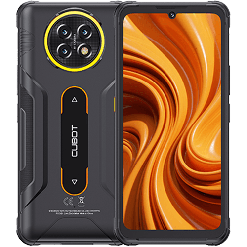 Vorderseite des Cubot KingKong Ace 5 im Test, mit Fokus auf die Helligkeit und Schärfe des 120Hz Displays.