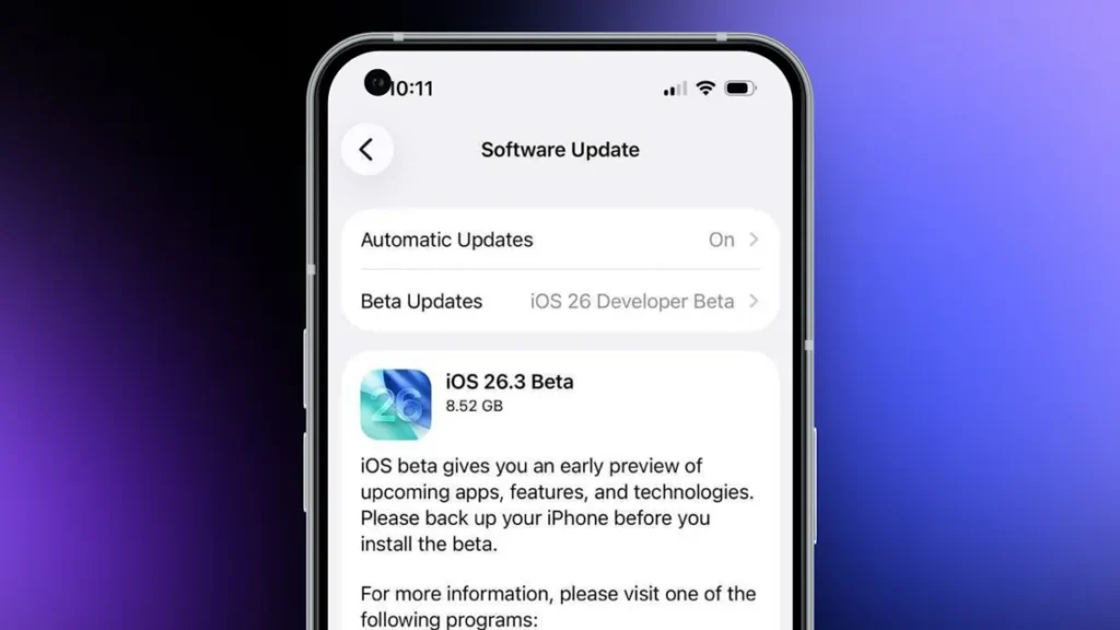 iOS26.3