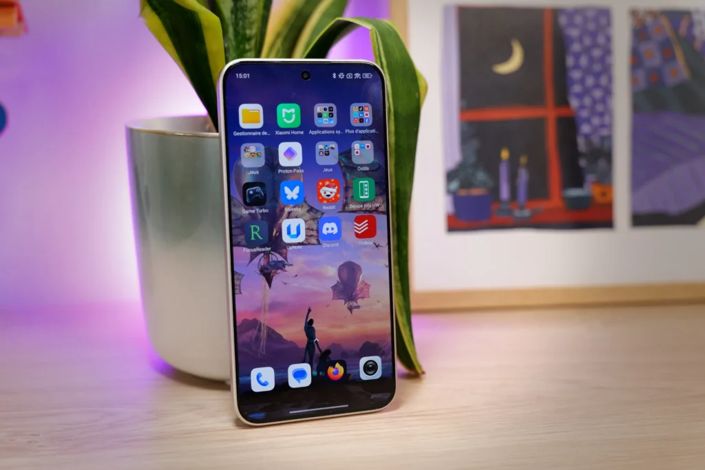 Redmi Note 15 Pro+ 5G Smartphone Display Nahaufnahme 1.5K Auflösung