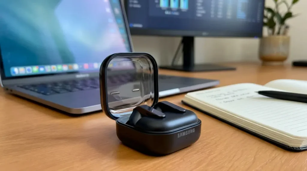 Samsung Galaxy Buds4 Pro kaufen: UVP 249 € in Deutschland, ab 211 € bei Geizhals – verfügbar bei Saturn und MediaMarkt.