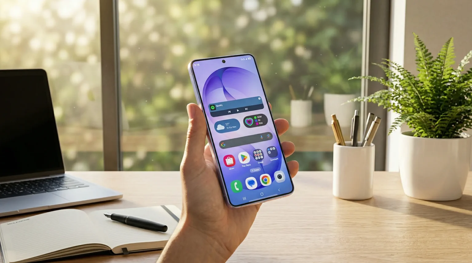 Samsung Galaxy S26 Test 2026: Solide & veraltet | TechKlar Galaxy S26 Test 2026 – kompaktes Android-Flaggschiff mit Exynos 2600 im Alltagstest, Vorderseite und Rückseite
