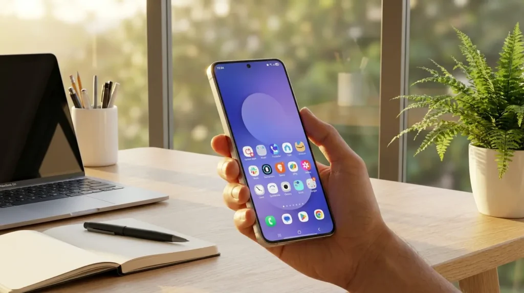 Galaxy S25 FE: One UI 9 Beta kommt 2026 Samsung Galaxy S25 FE mit One UI 9 Beta-Update 2026 – Android 17 für die Fan Edition